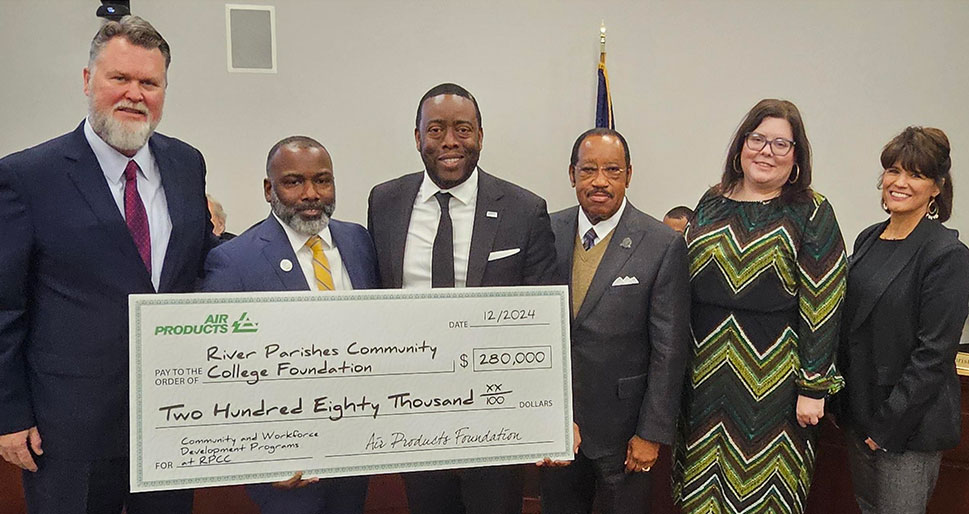 Air Products Commits $280,000 to Empower Community and Workforce Development Programs at River Parishes Community College